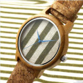 OEM en la última moda Color Bambú Relojes Correa reloj madera mesa